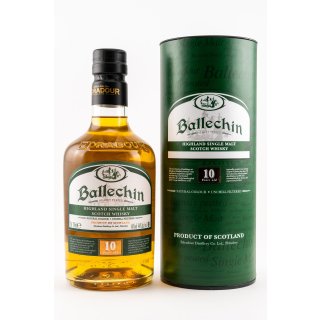 Ballechin 10 Jahre Edradur Highland Single Malt Scotch Whisky