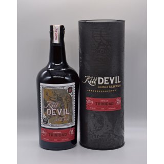 Kill Devil Trinidad 21 Jahre 61,5 % Single Cask Rum &ndash; Cask Strength Fernandes Distillery Hunter Laing