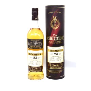 The Maltman Ben Nevis 23 Jahre 1999/2022 Single Cask 46,7 %