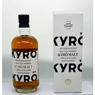 Kyrö Malt Rye Whisky 47,2 %vol.alc.