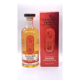 Sailor´s Home The Haven Irish Single Pot Still Whiskey 43 % vol.alc.