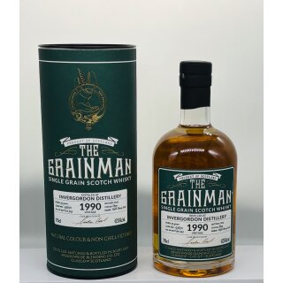 The Grainman Invergordon 33 Jahre Refill Sherry Butt 1990 45.1%