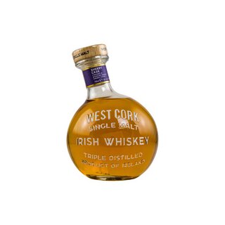 West Cork Irish Whiskey Sherry Cask  46 % alc.