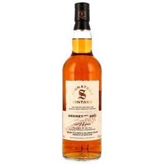 Orkney (HP) 2011 - 14 Jahre 1st Fill Palo Cortado Hogsheads Finish 100 Proof Edition  (Signatory)